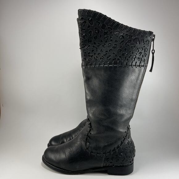 Corral Charlie Riding Boot Womens Size 8 M Indie Spirit Black Western Cowgirl - Picture 3 of 10